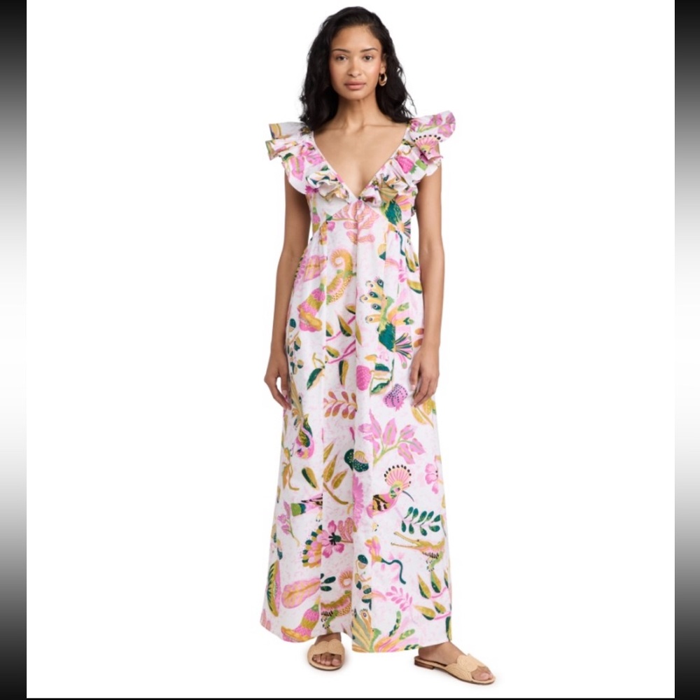 Banjanan - Azalea Dress In Muse Spring - S
